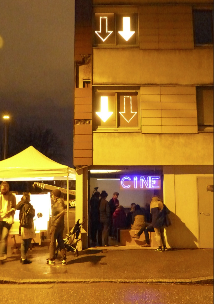 Ciné garage nuit Ciné Garage